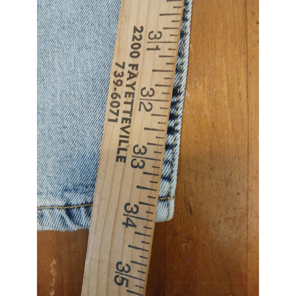 Levi's Men's 512 Slim Taper Fit Jeans NWT distressed Light Wash 32x36 - Picture 11 of 11